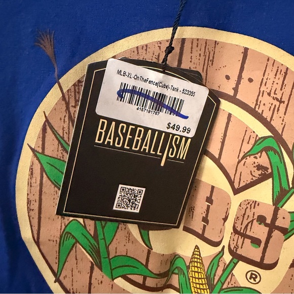 $49 NEW Chicago Cubs Women Field of Dreams Game Tee Tank Size Extra Large XL - Picture 3 of 7